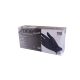 GUANTI NERI NITRIL CHEF S/POLV.LARGEX100